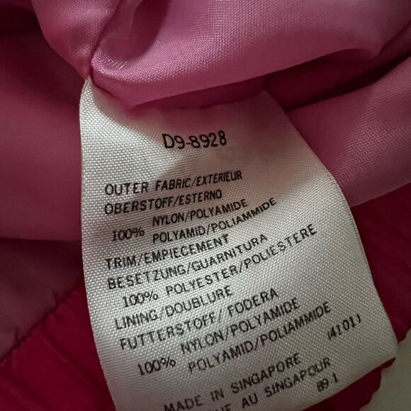 Descente Vintage 90s Neon Pink & Green Ski Lightweight Pull Over Jacket Large - Picture 11 of 13